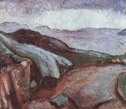 Edvard Munch Coast oil painting on canvas